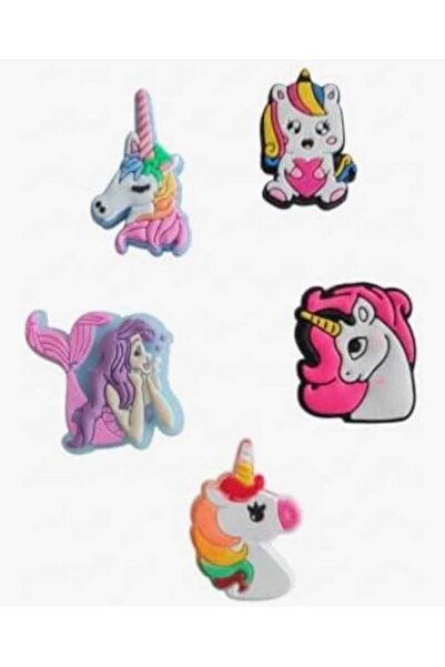 Otto Common Set of 5 Colorful Jibbitz Charms for Slippers – Fun Shoe Accessor...