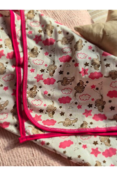 yenteks Empire Baby Blanket Cotton Swaddle Double Sided Colorful Patterned 95...