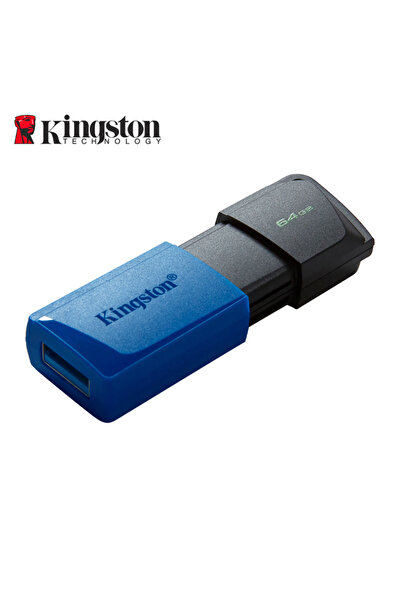 Kingston ذاكرة فلاش USB سعة 64 جيجابايت، USB 3.2 الجيل الأول، ذاكرة فلاش صغير...