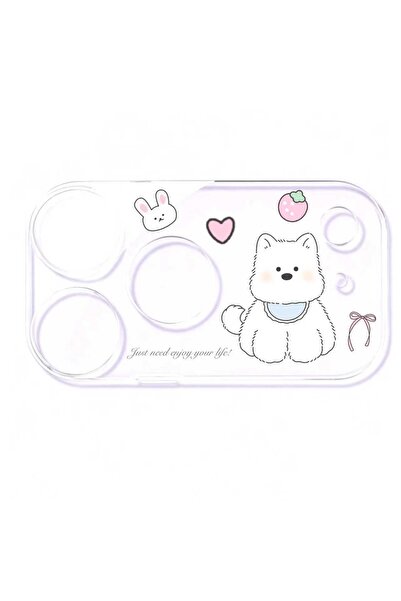 Choice Glass + PET For iPhone 17ProMax C Funny Cute Dachshund Dog Puppy Serie...