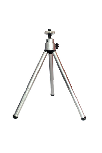 Choice حامل ثلاثي فضي للطاولة للهواتف الذكية، حامل ثلاثي صغير لأجهزة آيفون، ح...