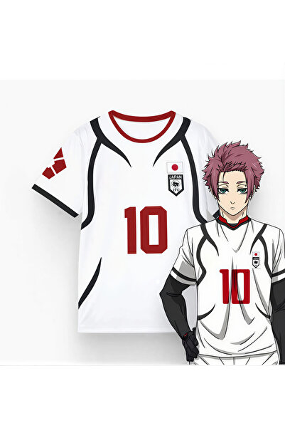 Rang store Blue Lock İtoshi Sae Japonya U-20 Unisex tshirt -Minga London