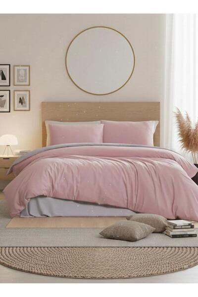 VİLERA HOME 100% Cotton Deluxe Double Bedding Set