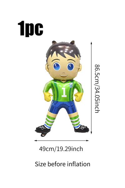 Choice Other 1pc goalkeeper 1pc football balloon set, football game, birthday...