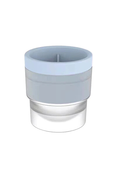 choice2 blue Silicone Round Ice Hkey Mold Maker Large Spherical Ice Cube Ice ...