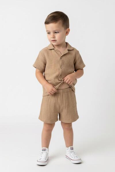 MiaBaby Muslin Jacket Set