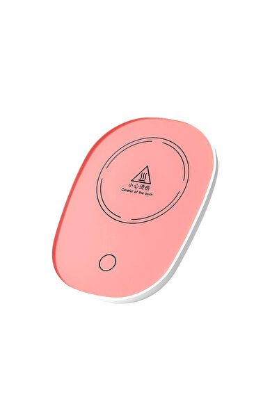Choice EU pink 220V Electric Heating Coaster Heater Mug Warmer 55°C For Coffe...
