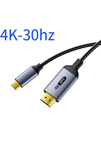 Choice كابل تلفزيون عالي الوضوح 4K 30Hz من النوع C إلى HDMI متوافق مع 4K@30Hz...