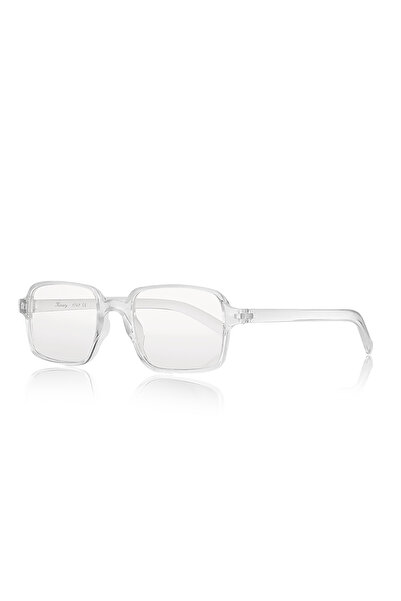 Kinary Unisex Sunglasses Transparent Shiny 1043