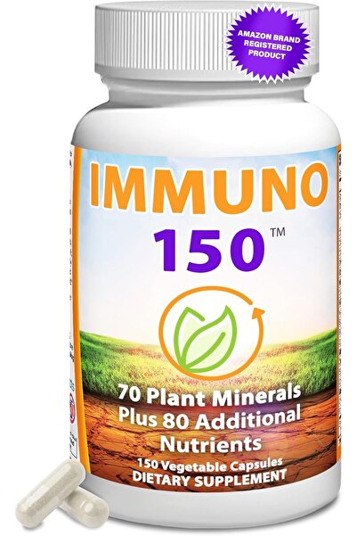 immuno 150 كبسولة لدعم الجسم والعقل والجهاز المناعي يومياً (عبوة واحدة)