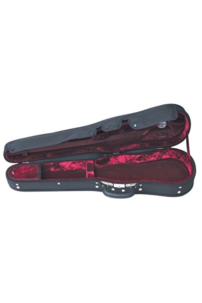 GEWA Keman Kutu Liuteria Maestro-şekilli 2.0kg Siyah-Kırmızı
