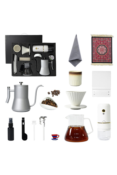 Sinyin 14-Piece Coffee Set,V60 Coffee Maker Drip Kit,Professional Coffee Tool...