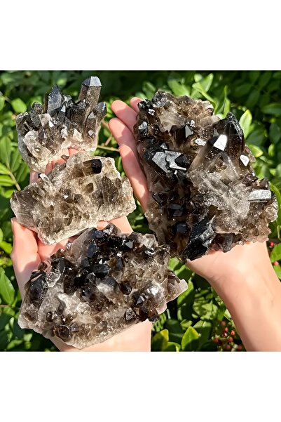 Choice 50-100g High-quality smoky quartz cluster - Bohemian style home décor,...