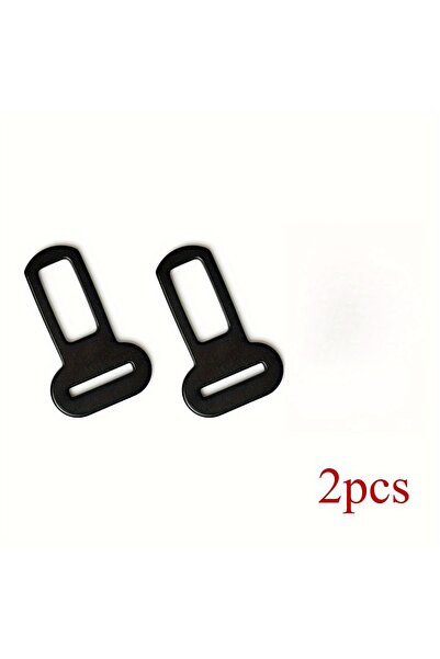 Choice Black 2pcs Pet Seat Belt Adapters - Car Metal Clips for Pet Leashes, C...