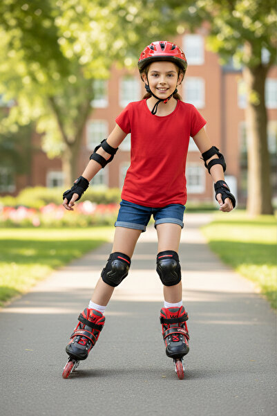 Vardem Işıklı Ayarlanabilir Paten M Beden 34-37 Numara