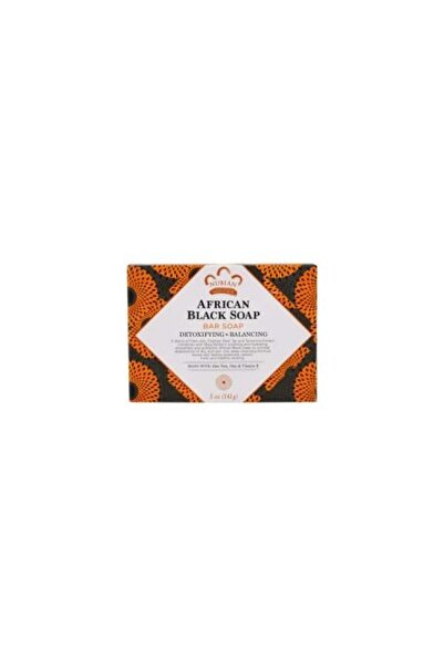 Nubian Heritage صابون نوبي أفريقي أسود للوجه والجسم