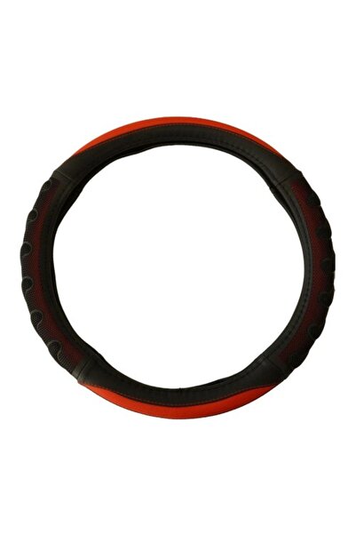 Umbrella Steering Wheel Cover Eco-Leather Red 37- 39 Cm