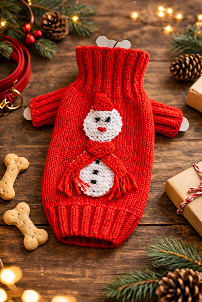 Berliva Home Kedi ve Köpekler İçin Triko Kazak %100 Akrilik – Konforlu & Şık