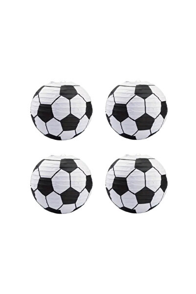 Choice 8inch 4 Pieces 2/4Pcs Football Paper Lantern Decorations, Indoor and O...