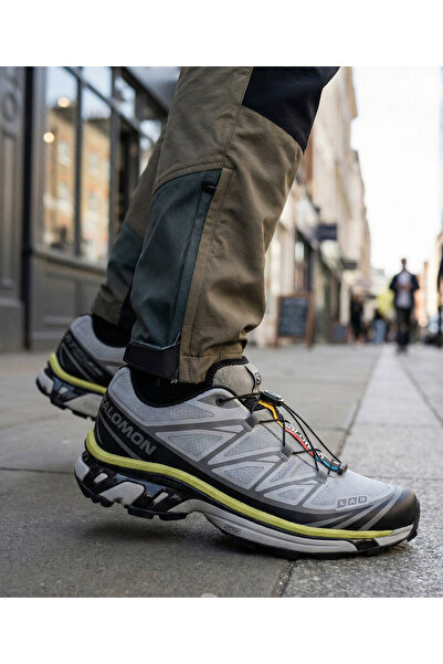 Salomon حذاء رجالي خارجي XT-6 رمادي