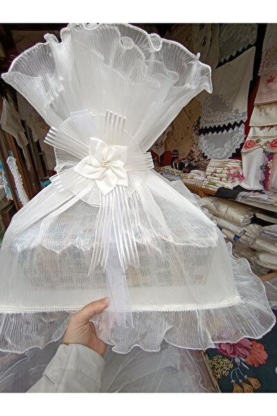 Damat bohçası Tüllü bohça