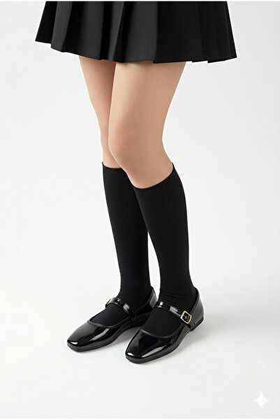 modastilin حذاء ماري جين نسائي مريح من الجلد اللامع مع مشبك، حذاء كلاسيكي يوم...