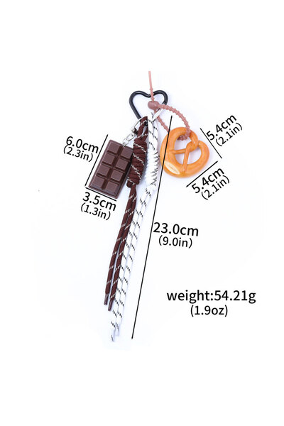 Choice BG00035-03 All Seasons Brown Cute Alkaline Bread Korean Version INS Ba...