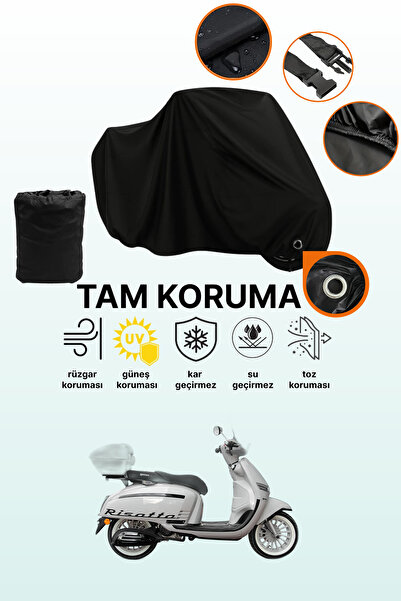 dokaca قماش دراجة نارية متوافق مع يوكي ريزوتو 50 متوافق مع القماش الأسود