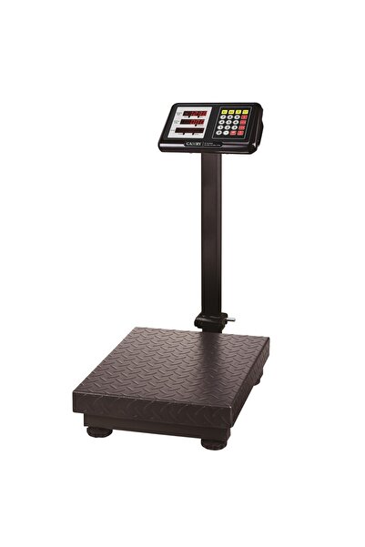 CAMRY Industrial electronic floor scale with a capacity of 300 kg — dual display