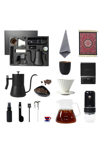 Sinyin Coffee Set,14-Piece V60 Coffee Maker Drip Kit,Professional Coffee Tool...