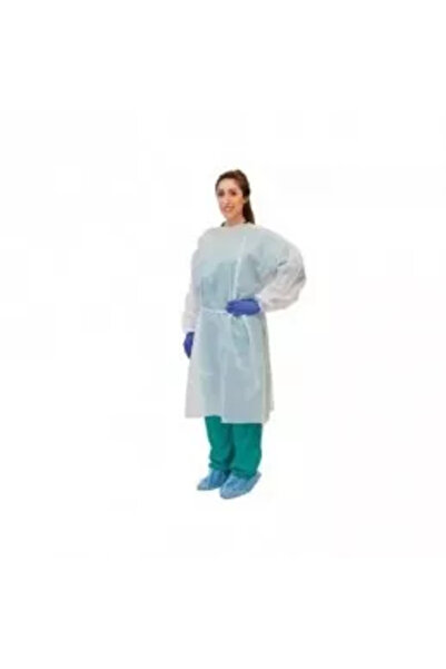 unkown White Protective Gown 10 pcs/set