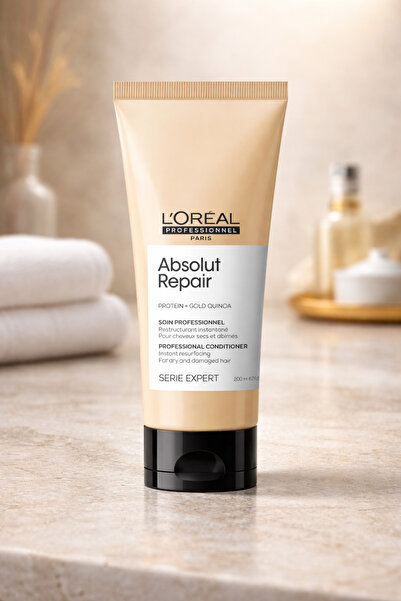 L'Oréal Professional بلسم أبسولوت لإصلاح الشعر بالبروتين + أوميغا 9 – 200 مل