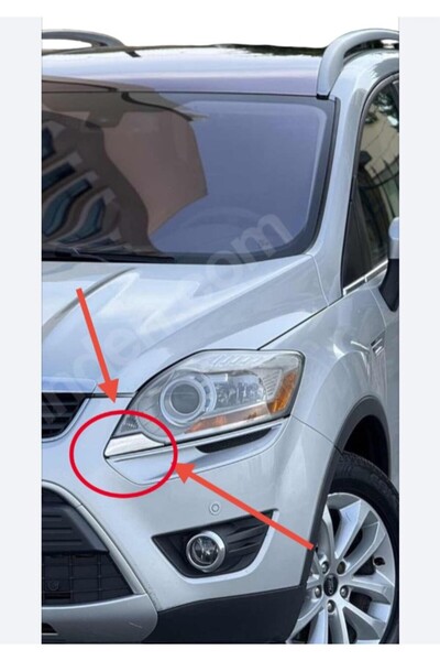Fabrikasyon Ford kuga Far Yıkama Kapağı 2008-2012 SAĞ-SOL TAKIM