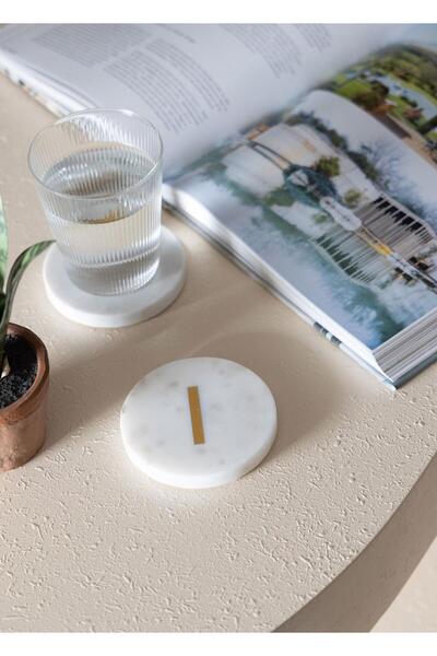 The Mia Marble Coaster I