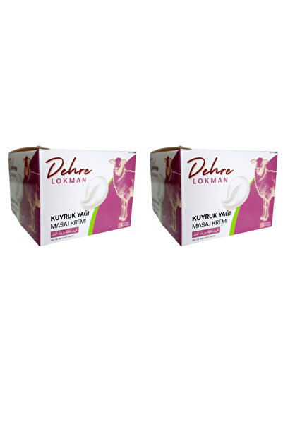 Dehre Lokman Tail Oil Lanolin Massage Cream 90 Gr X 2 Pieces (Knee, Waist, Ba...