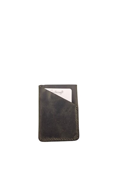 GENTE Gentecraft El Dikimi Unisex Genuine Leather Card Holder Gc100007Dcr