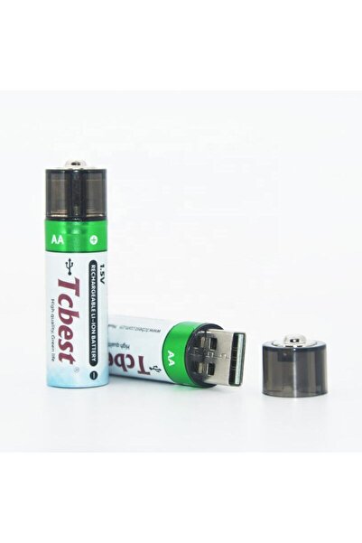 TCB 4 rechargeable lithium-ion batteries via USB port