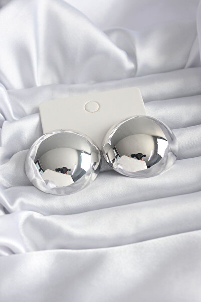 blackpure أقراط نسائية فضية اللون نحاسية