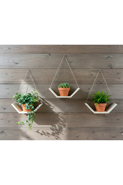 ÖZ ANADOLU Ahşap duvar saksılık ve raf (Adet Olarak Gönderim Sağlanmaktadır.)