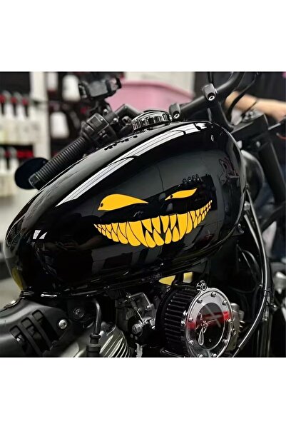 ÖZGÜL REKLAM Sly Smile gülücük sinsi gülümseme sticker Araba sticker / Motor ...