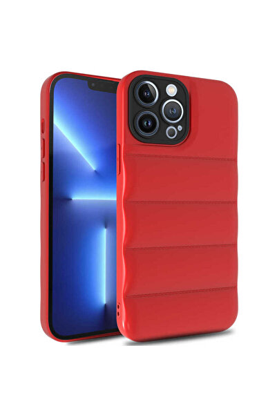 Oyo Store حافظة OYO Kasis متوافقة مع هاتف iPhone 12 Pro - أحمر