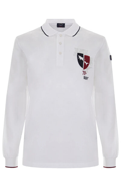 PAUL&SHARK MEN'S KNITTED POLO SHIRT