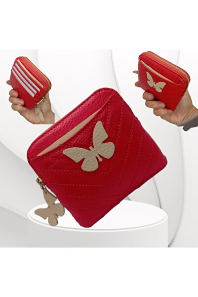 OEM Women's card holder, small red card holder, elegant accessory