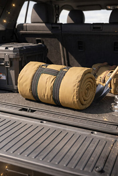 SLEEPLAND كيس نوم وفرشة رحلات متعددة الاستخدام | سحابين وقماش متين مخمل متعدد...