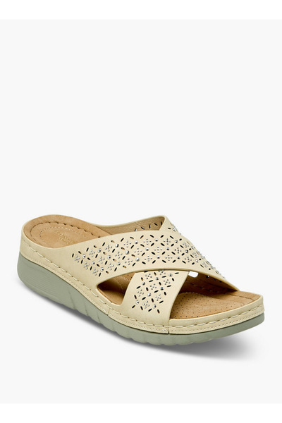 Flora Bella by Shoexpress Women Embellished Cross Strap Sandals