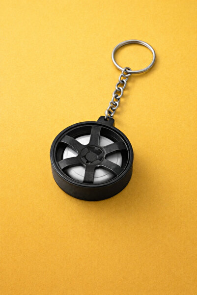 Onyx AirTag Uyumlu jant Tasarımlı gizli Anahtarlık Kılıf – Çanta/Valiz/Anahta...