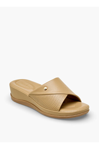 Flora Bella by Shoexpress Women Perforated Wedge Heel Sandals