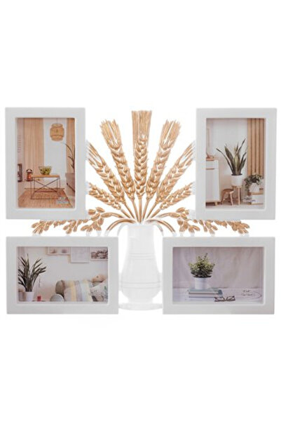 Rhainer Gray Photo Frame Collage for 4 Pictures 10 x 15 cm