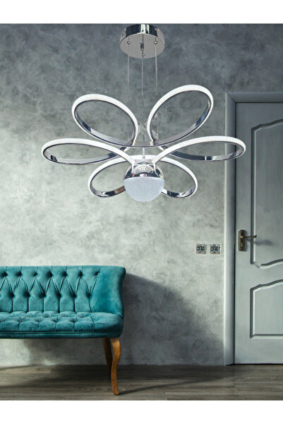 Age of Light PAPATYA MODEL GÜMÜŞ TOPLU 3 RENK YANABİLEN SALON-HOL-OTURMA ODAS...