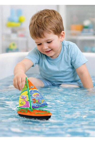 NASYONEL TOYS Oyuncak Yelkenli Gemi | Suda Yüzen Oyuncak Tekne | Çocuk Deniz ...